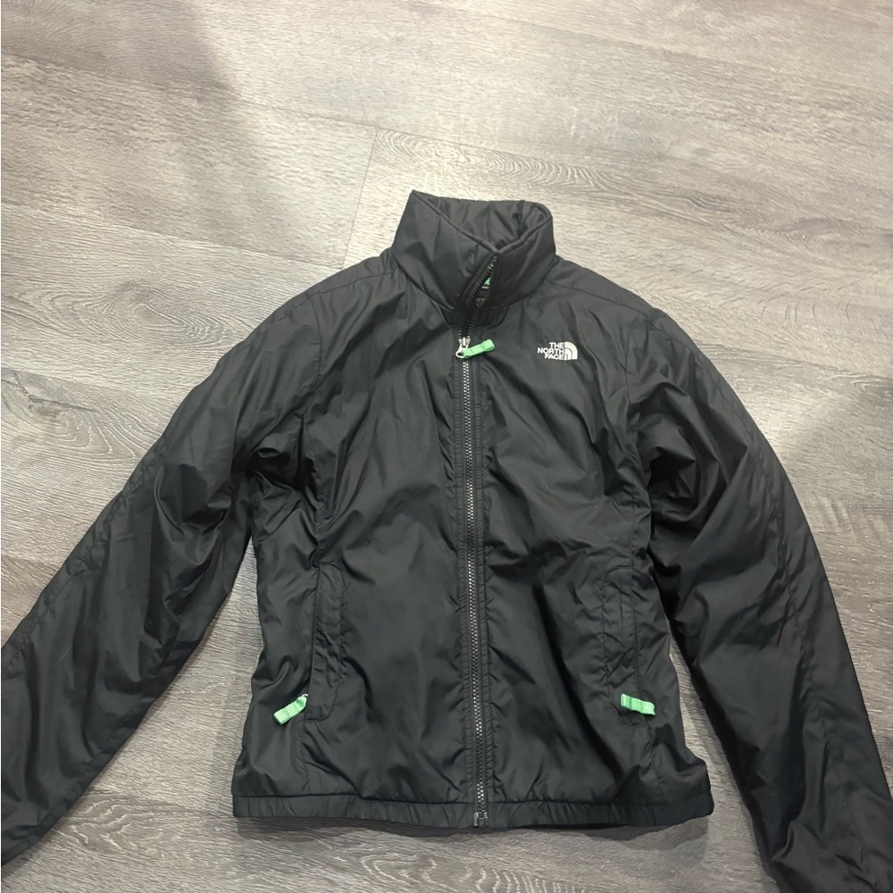 The North Face Bright Green Outerwear insulated in between jacket